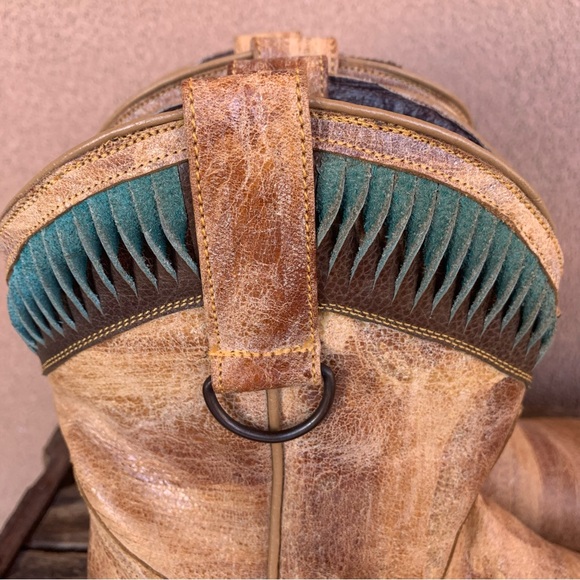 Stetson Women’s Western Ankle Bootie - Picture 3 of 11